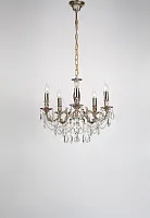 Люстра подвесная FIRENZE 141.5 coffe gold Lucia Tucci без плафона на 5 ламп, основание золотое в стиле классический Люстра подвесная FIRENZE 141.5 coffe gold Lucia Tucci без плафона на 5 ламп, основание золотое в стиле классический